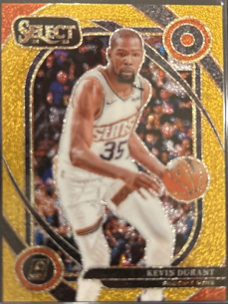 Kevin Durant [Gold Glitter Prizm] #242