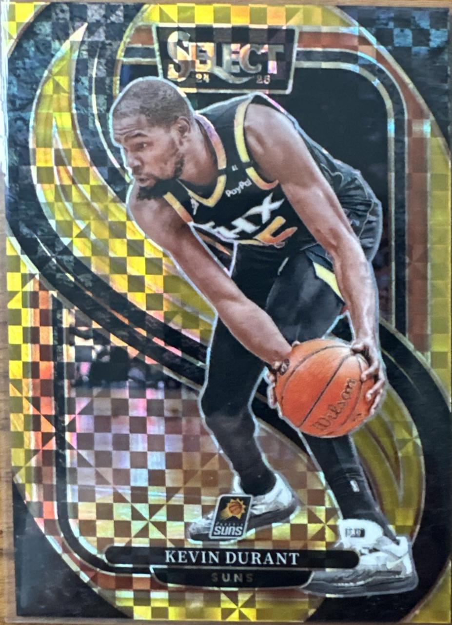 Kevin Durant [Gold Prizm] #127