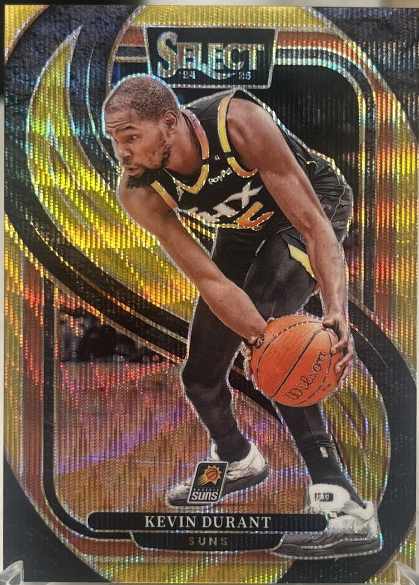 Kevin Durant [Gold Wave Prizm] #127