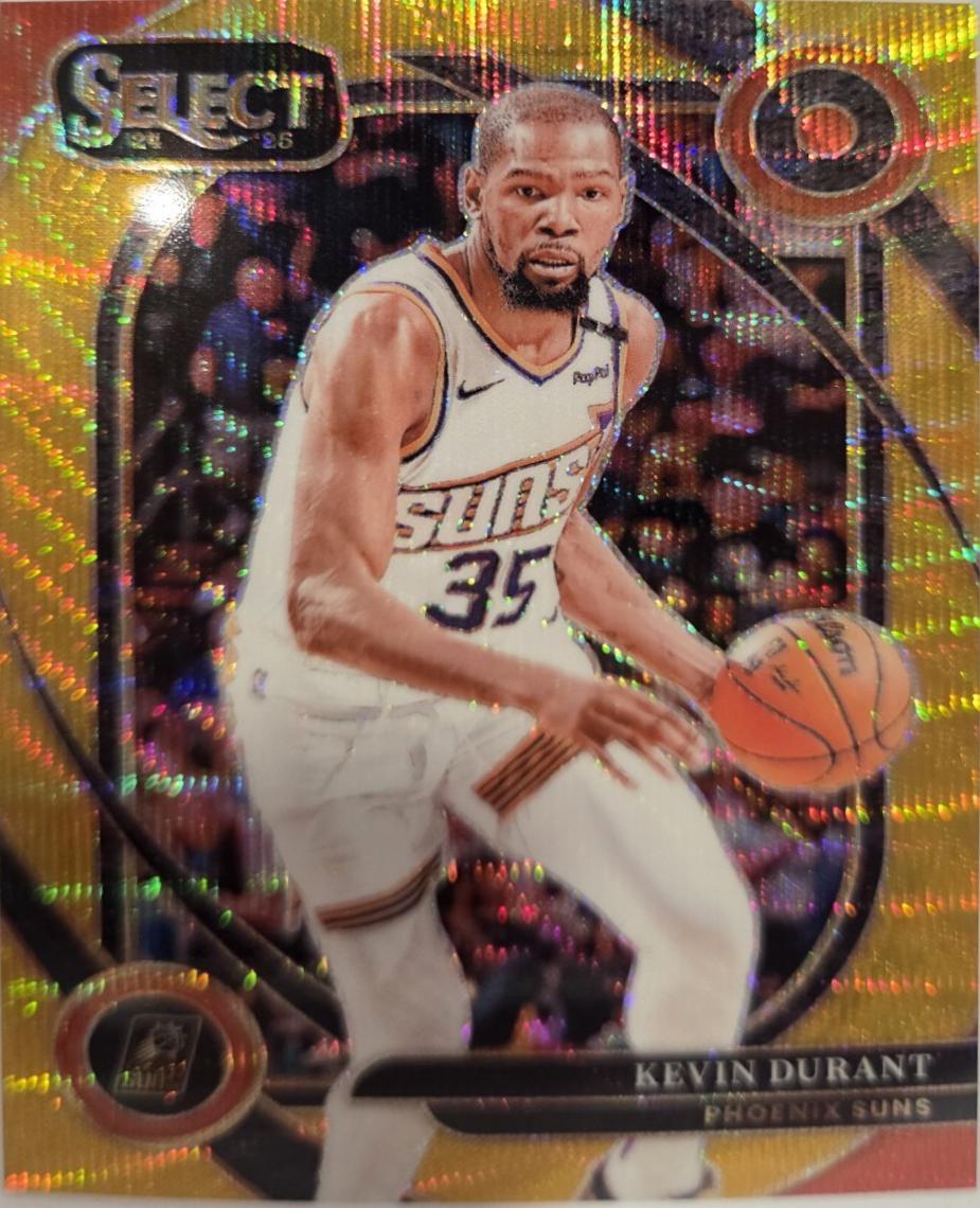 Kevin Durant [Gold Wave Prizm] #242