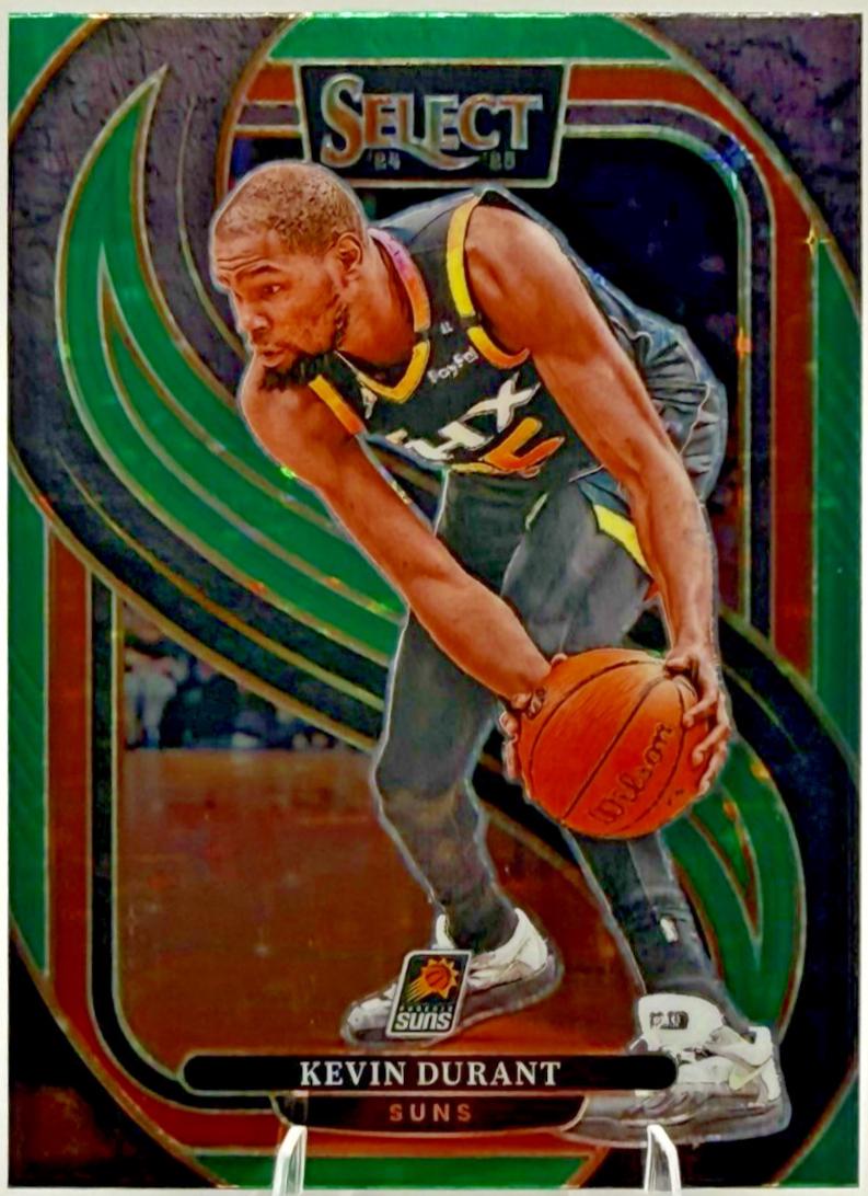 Kevin Durant [Green Stars Prizm] #127