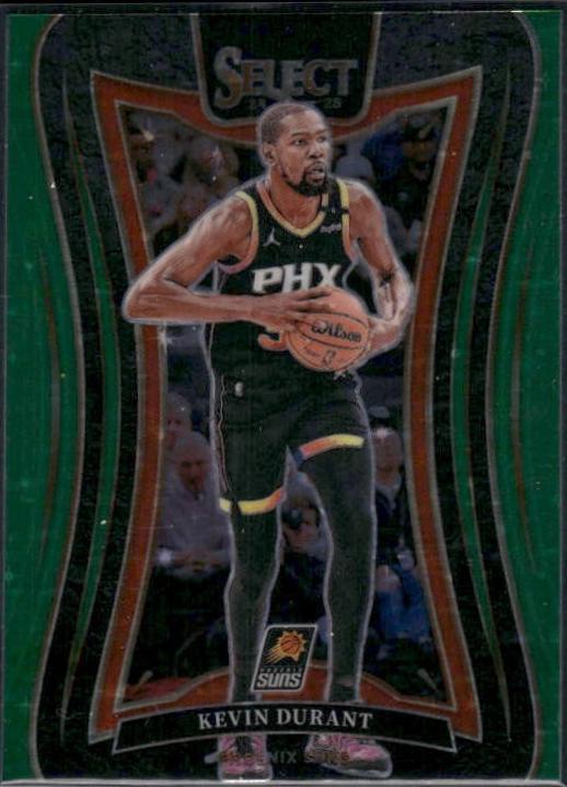 Kevin Durant [Green Stars Prizm] #338