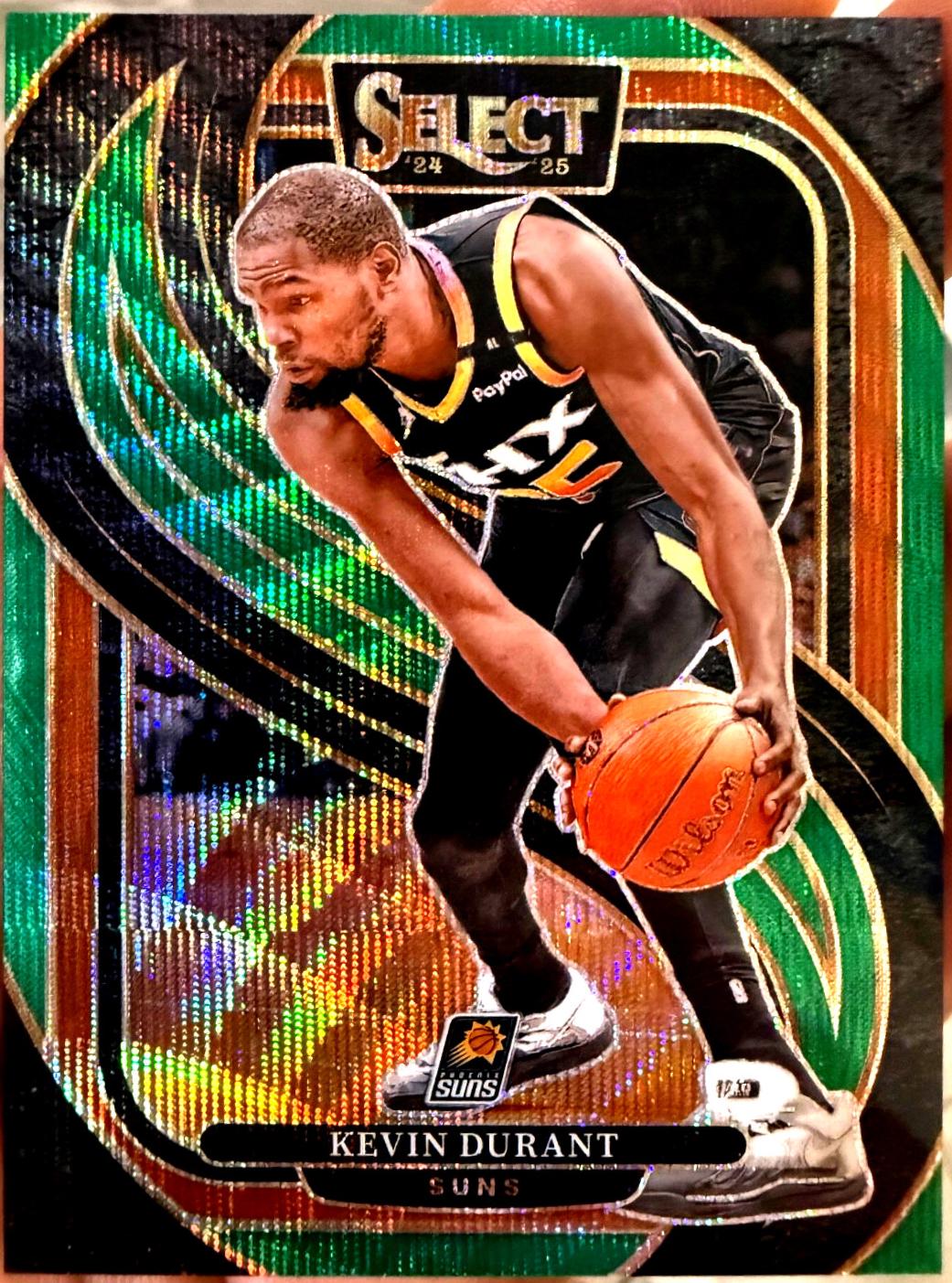 Kevin Durant [Green Wave Prizm] #127