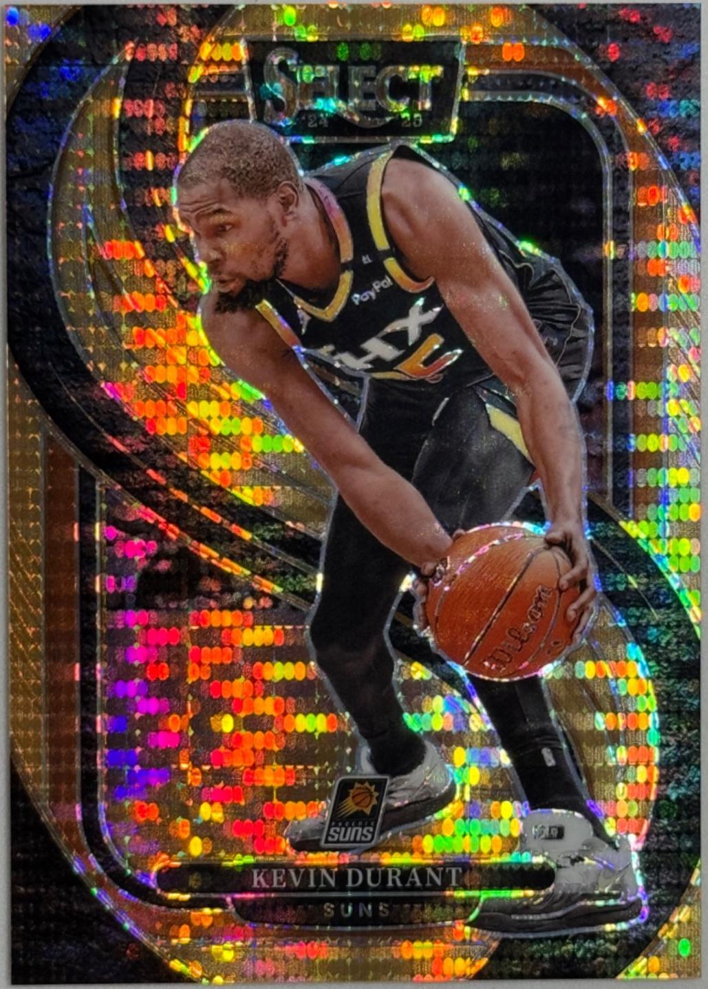 Kevin Durant [Neon Orange Pulsar Prizm] #127
