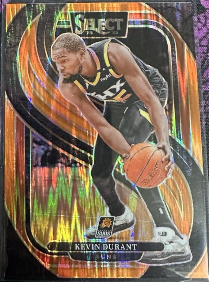 Kevin Durant [Orange Prizm] #127