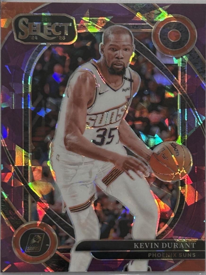 Kevin Durant [Purple Cracked Ice Prizm] #242