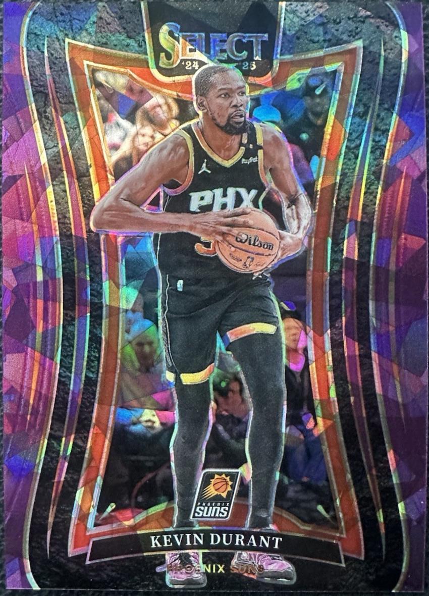 Kevin Durant [Purple Cracked Ice Prizm] #338