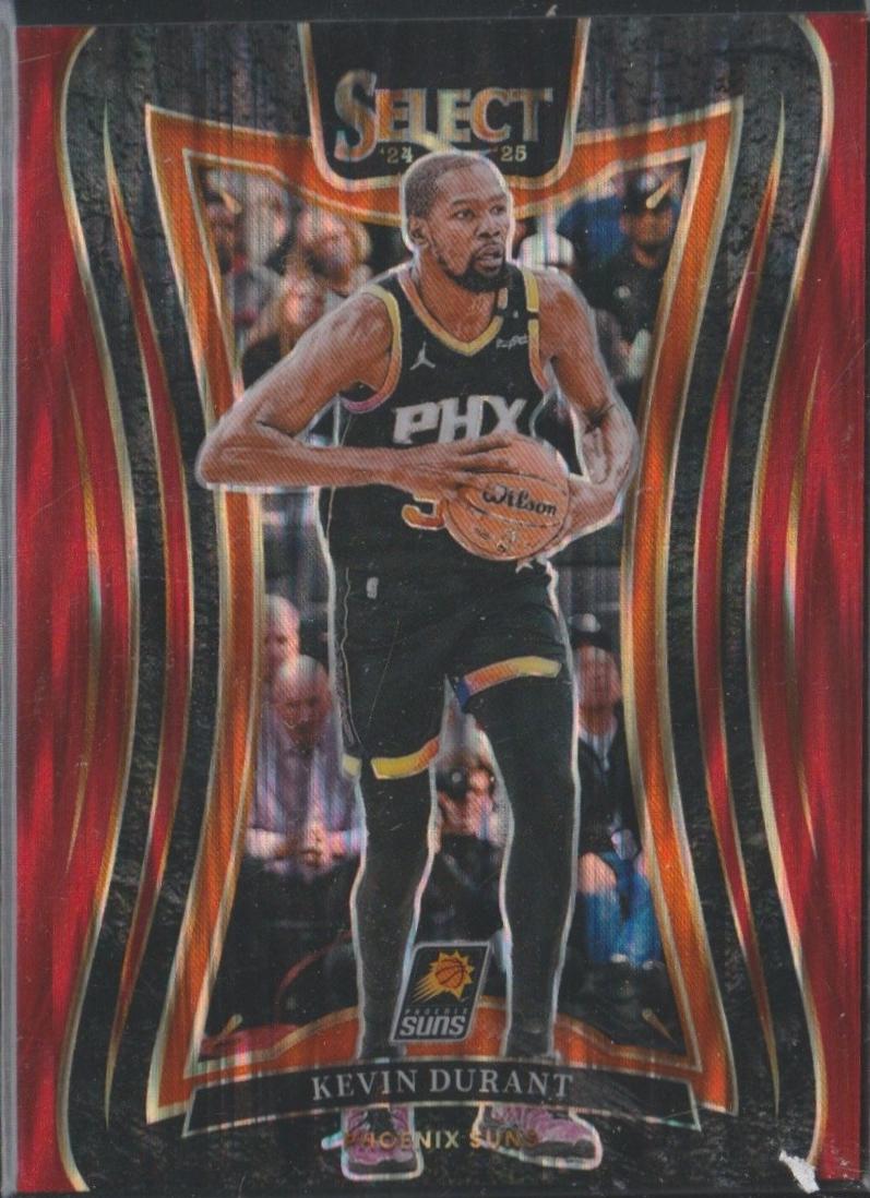 Kevin Durant [Red Flash Prizm] #338