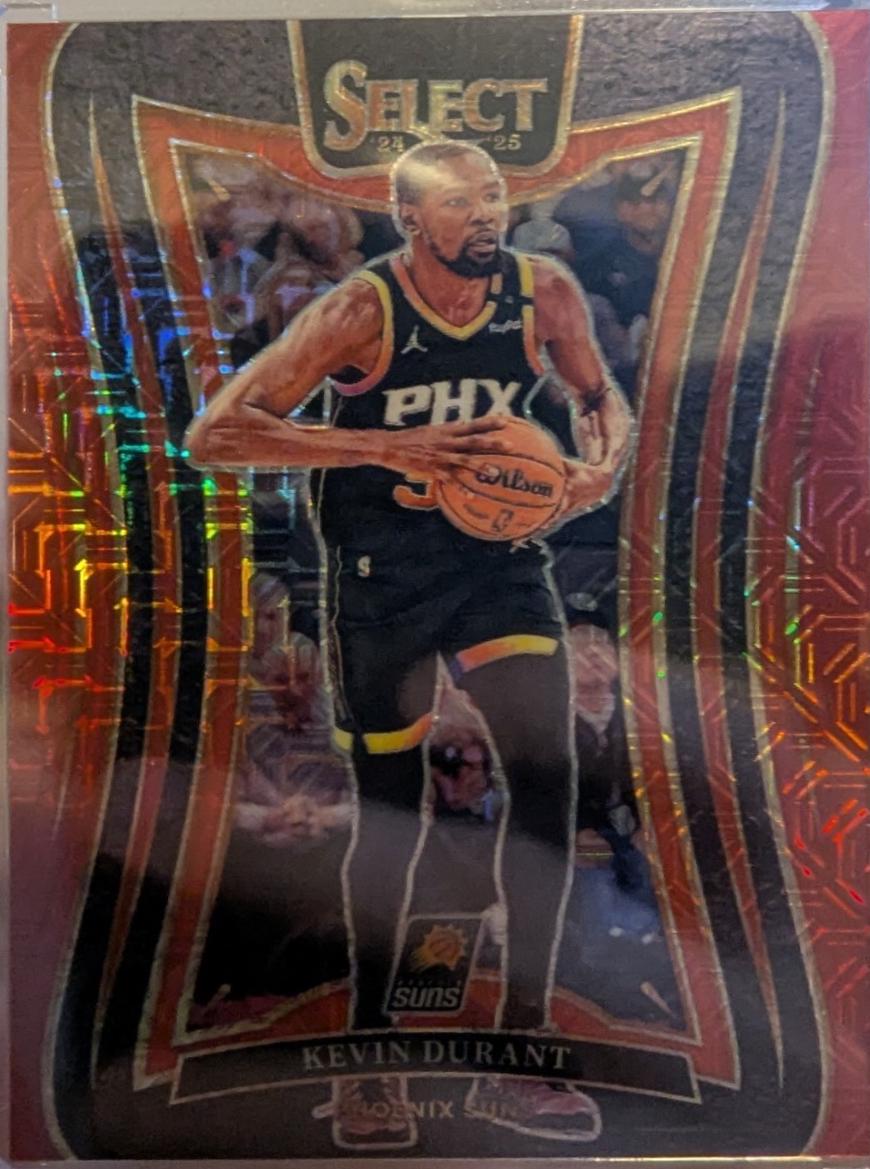 Kevin Durant [Red Mojo Prizm] #338