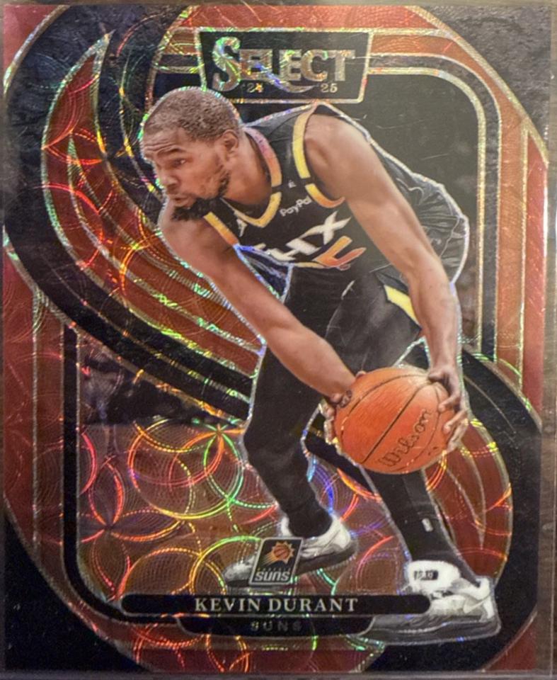 Kevin Durant [Red Scope Prizm] #127