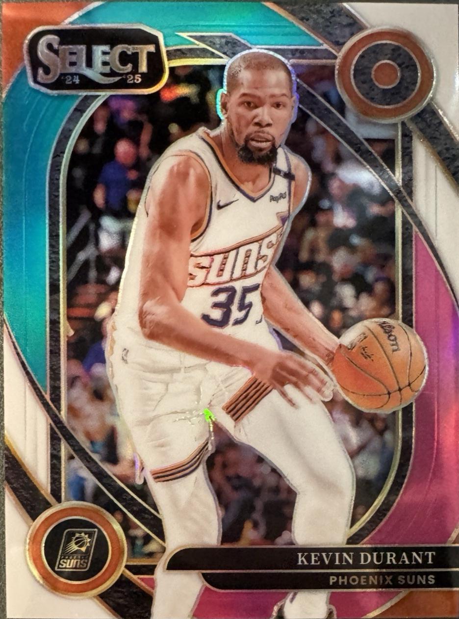 Kevin Durant [Teal White Pink Prizm] #242