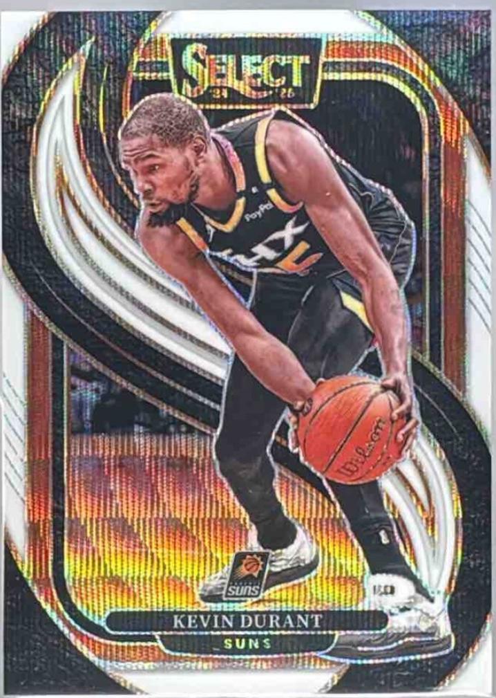 Kevin Durant [White Wave Prizm] #127