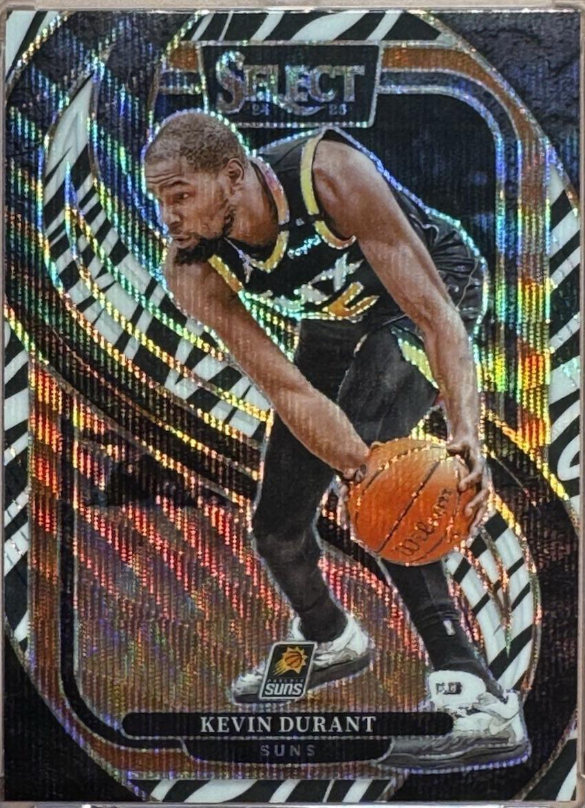 Kevin Durant [Zebra Prizm] #127