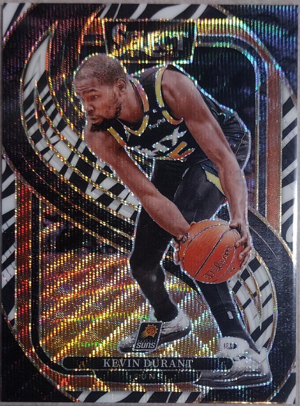 Kevin Durant [Zebra Prizm] #242
