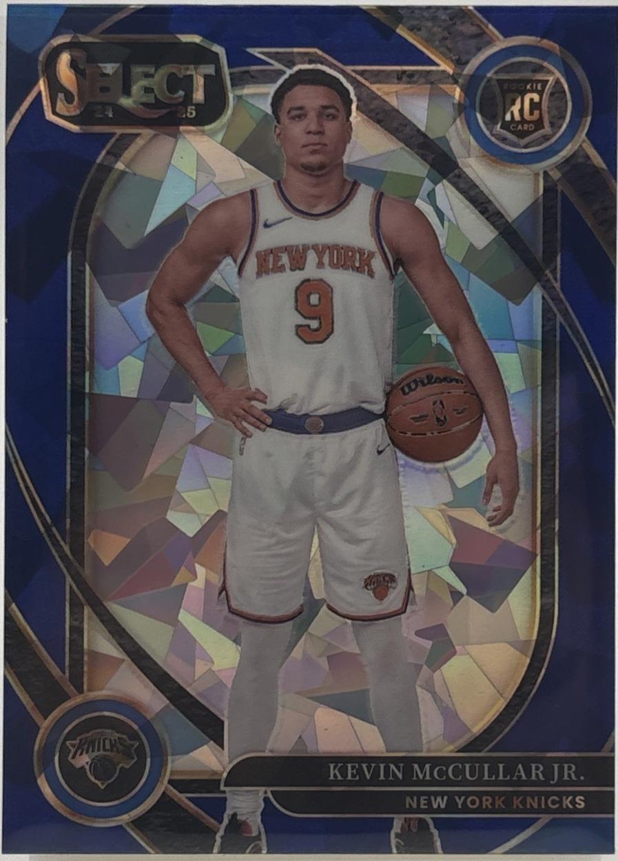Kevin McCullar Jr. [Blue Cracked Ice Prizm] #281