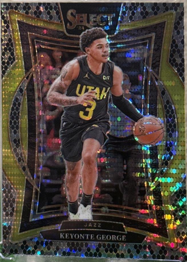Keyonte George [Black Snake Skin Pulsar Prizm] #49
