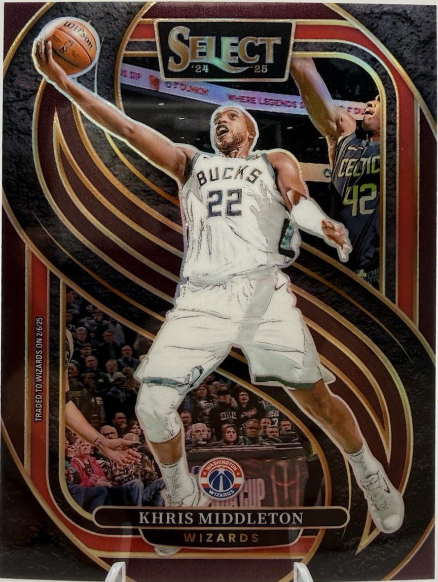 Khris Middleton [Maroon Prizm] #161