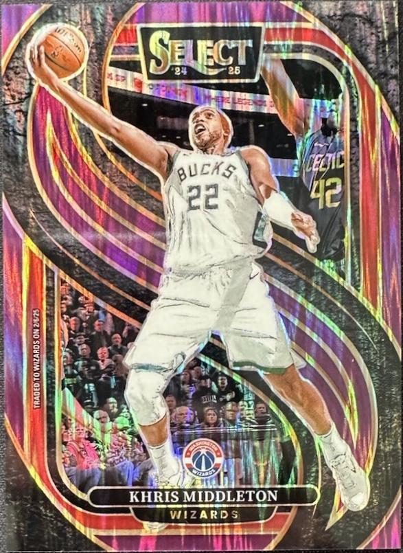 Khris Middleton [Purple Prizm] #161