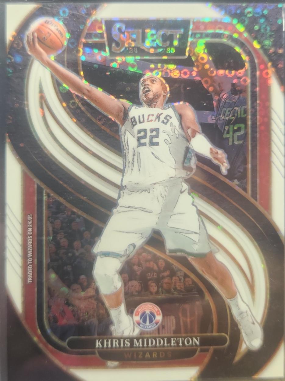 Khris Middleton [White Disco Prizm] #161