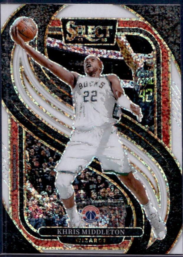 Khris Middleton [White Sparkle Prizm] #161