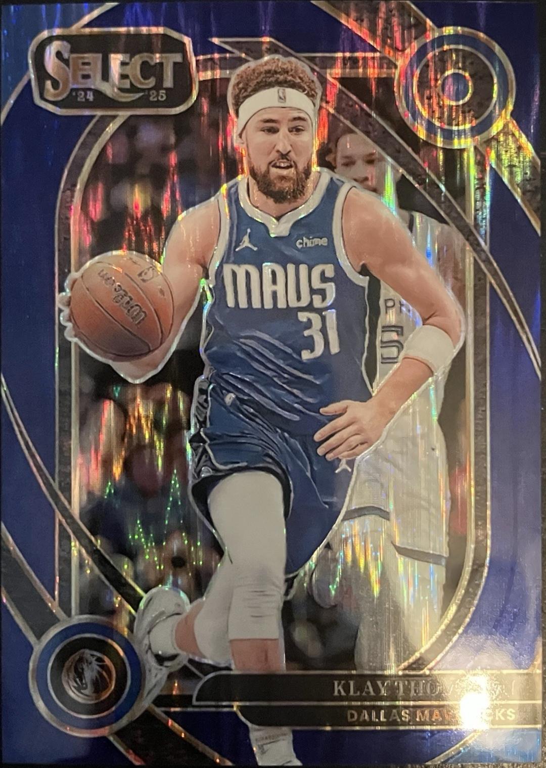 Klay Thompson [Blue Flash Prizm] #207