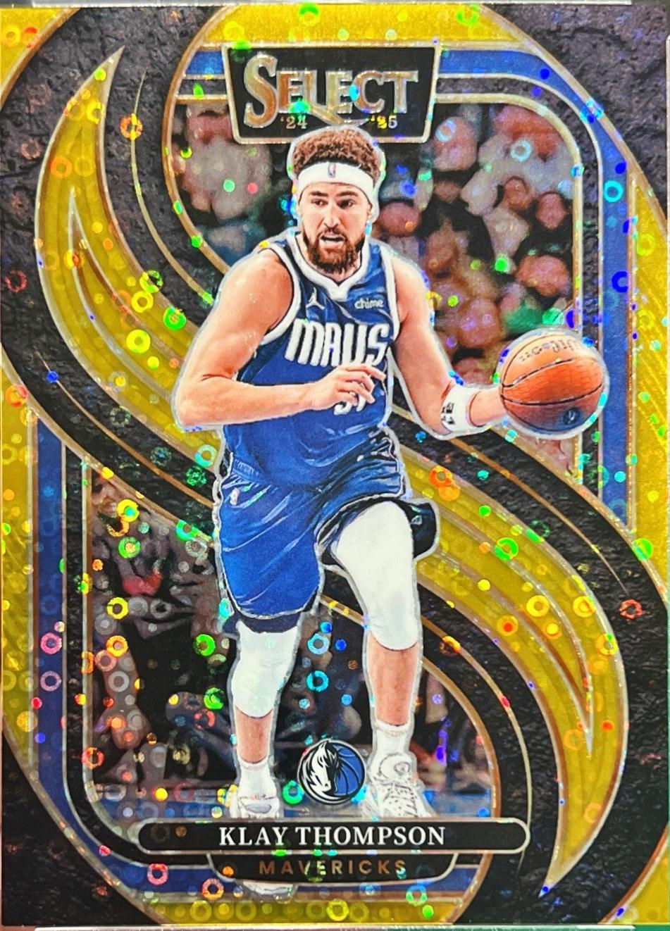 Klay Thompson [Gold Disco Prizm] #108