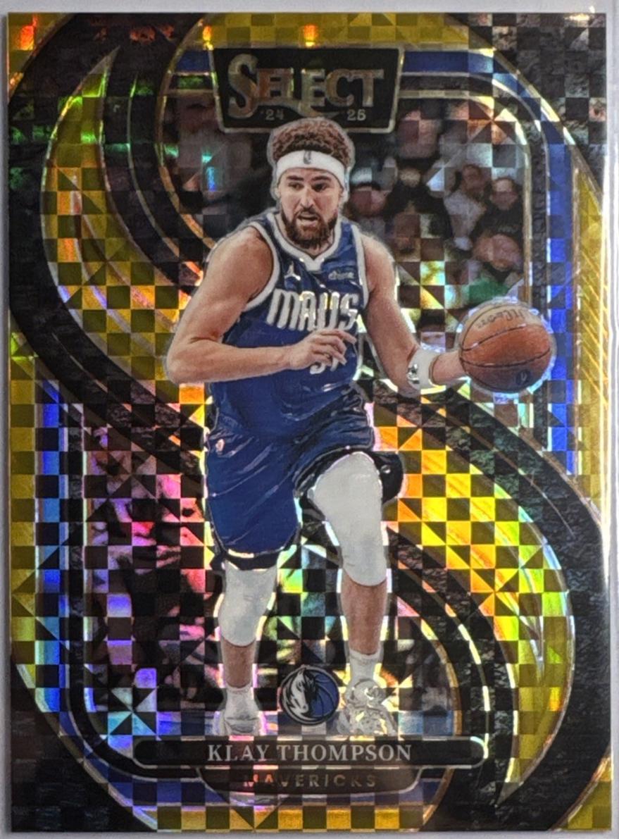 Klay Thompson [Gold Prizm] #108