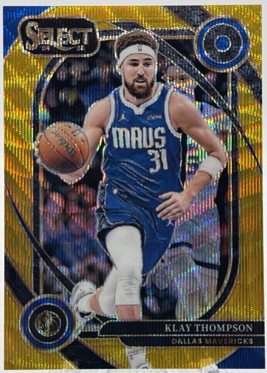 Klay Thompson [Gold Wave Prizm] #207