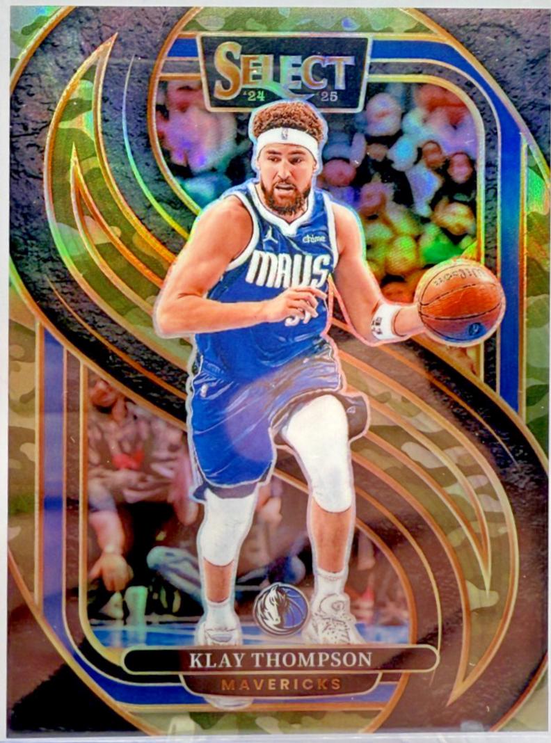 Klay Thompson [Green Camo Prizm] #108
