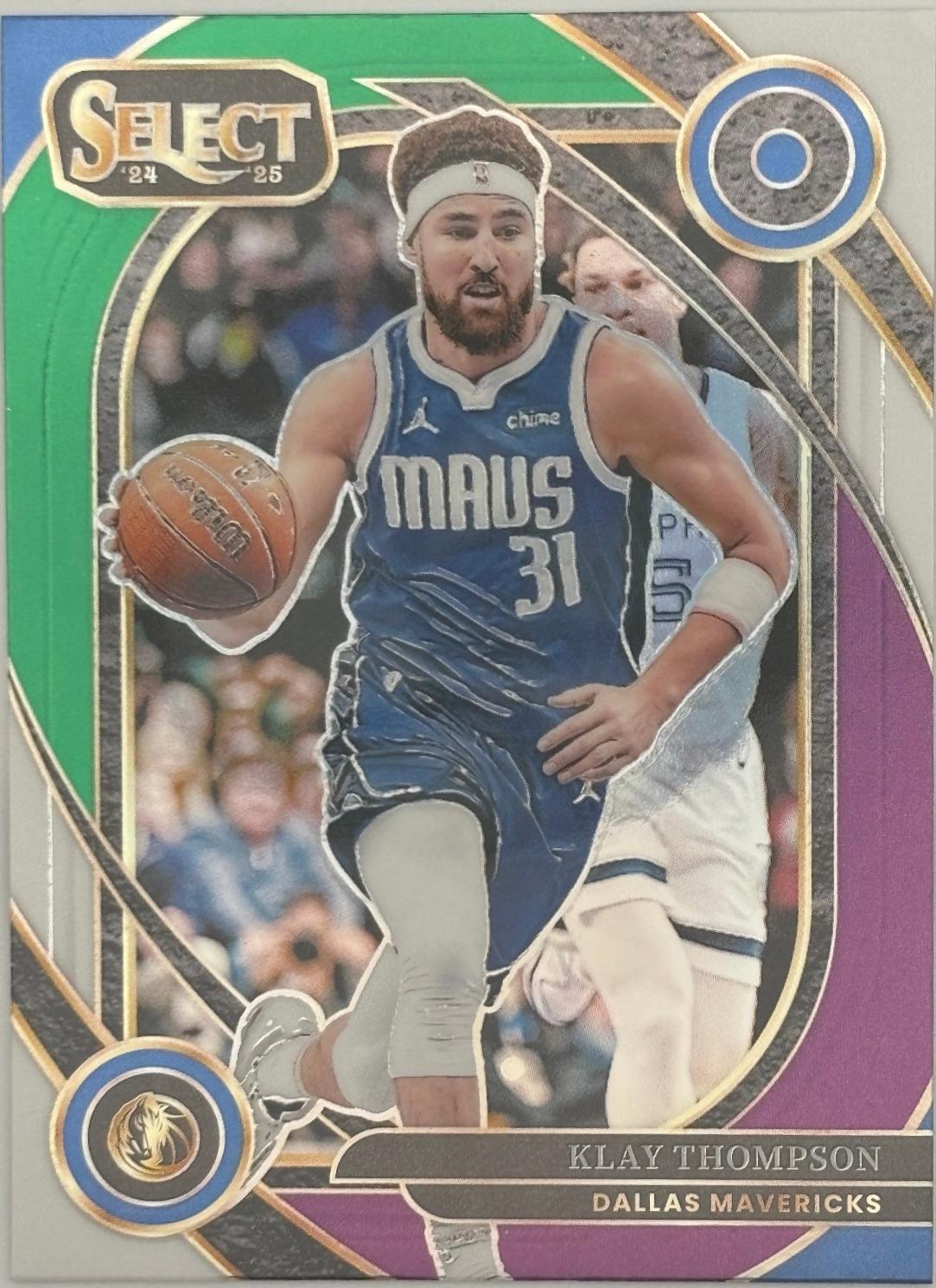 Klay Thompson [Green White Purple Prizm] #207