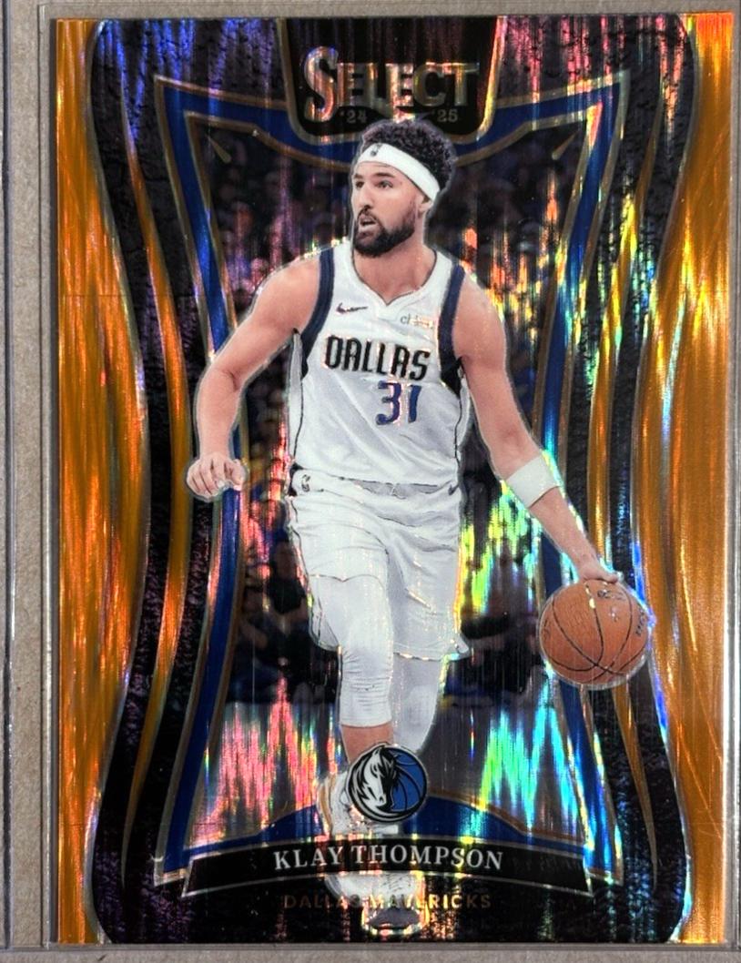 Klay Thompson [Orange Flash Prizm] #360