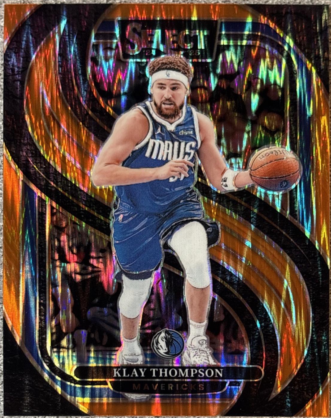 Klay Thompson [Orange Prizm] #108