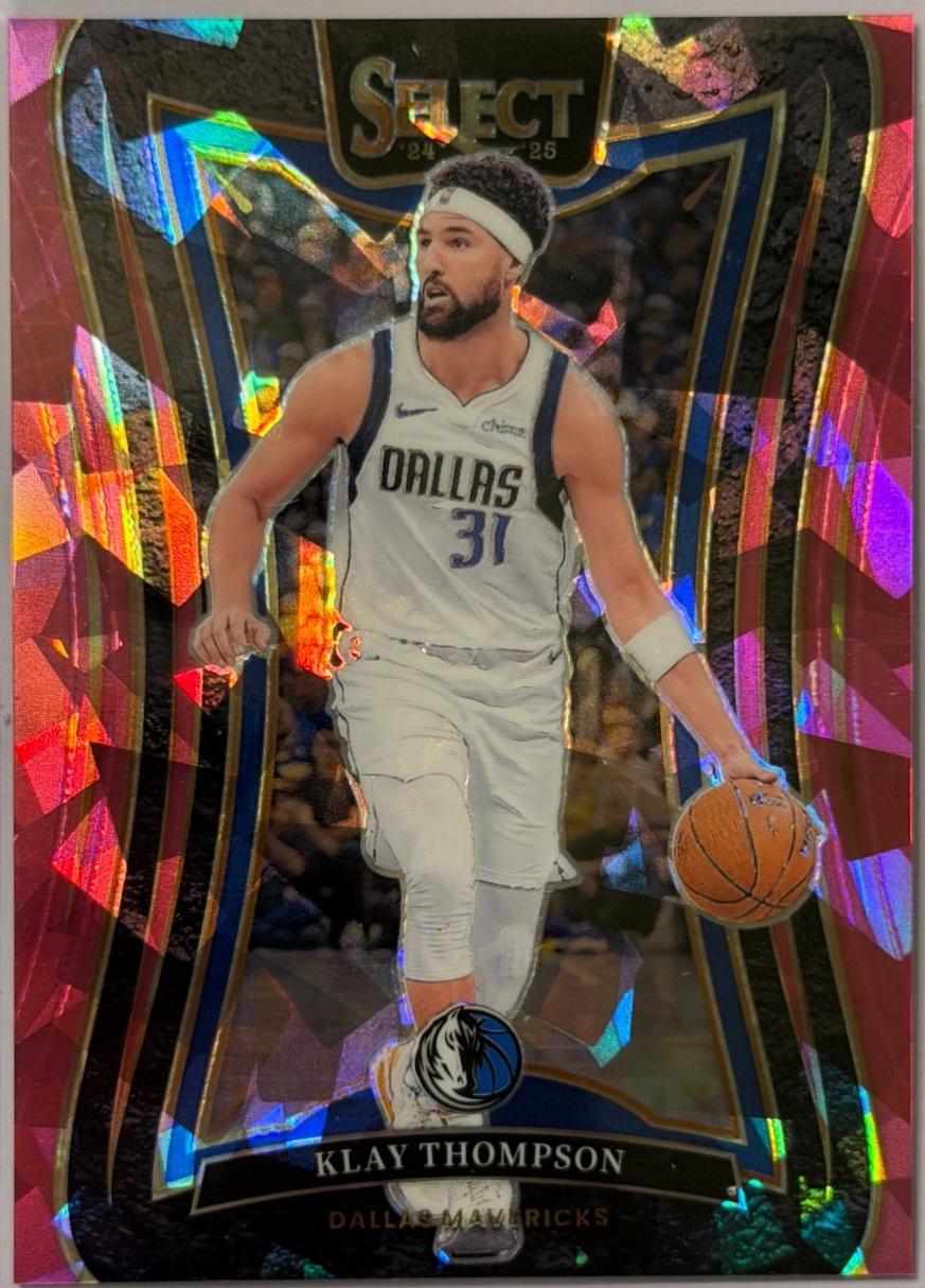 Klay Thompson [Pink Cracked Ice Prizm] #360