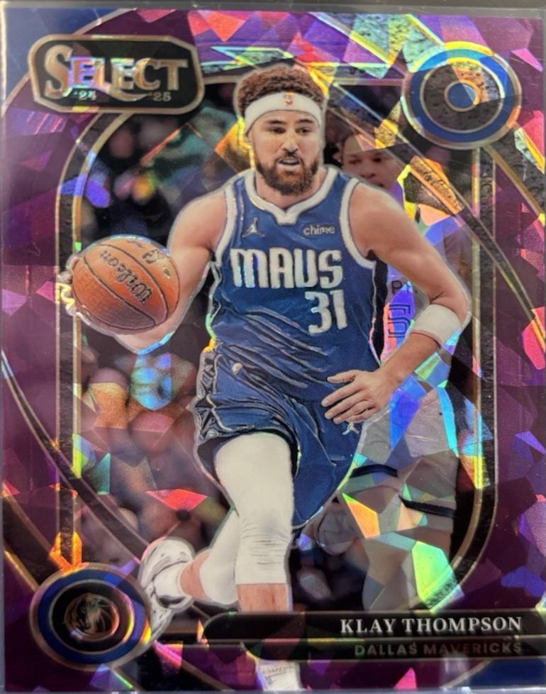 Klay Thompson [Purple Cracked Ice Prizm] #207