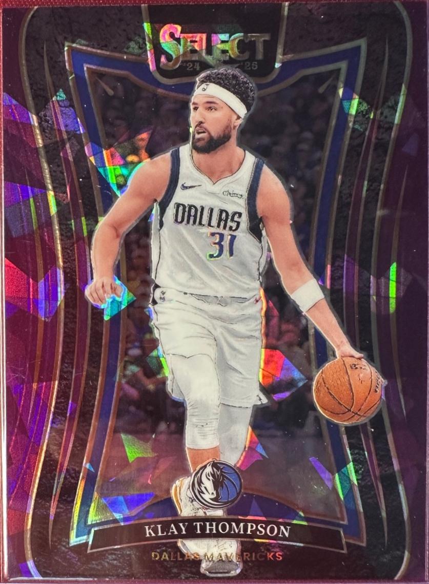 Klay Thompson [Purple Cracked Ice Prizm] #360