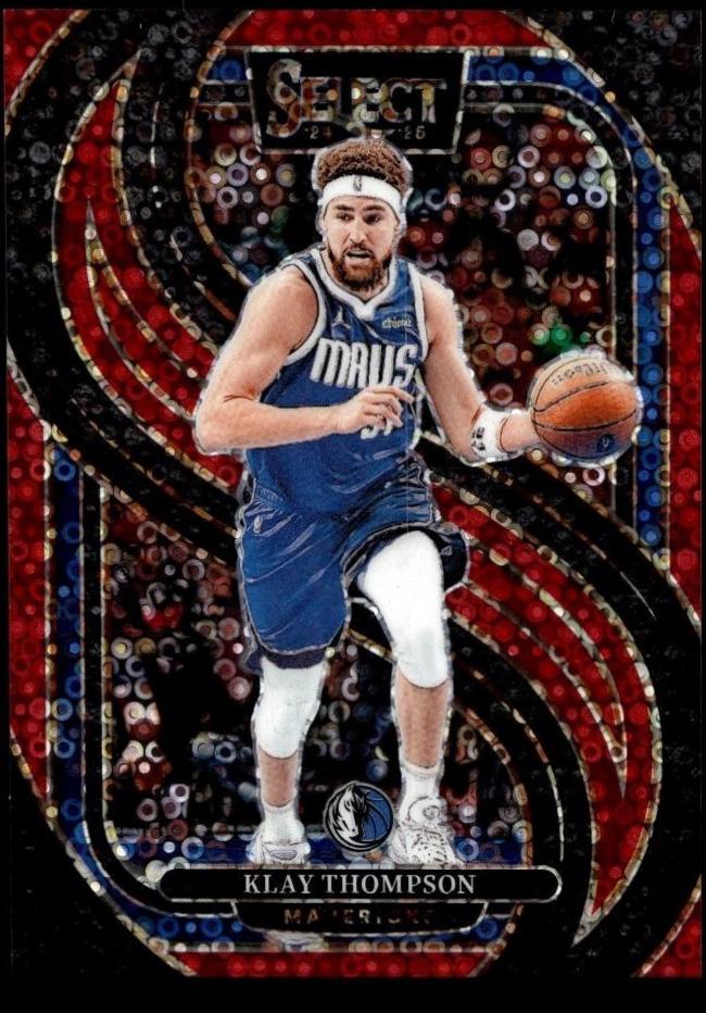 Klay Thompson [Red Disco Prizm] #108