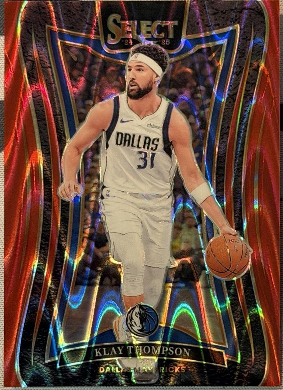 Klay Thompson [Red Tectonic Prizm] #360
