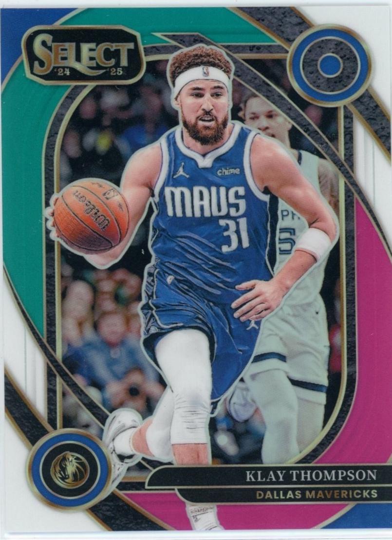 Klay Thompson [Teal White Pink Prizm] #207