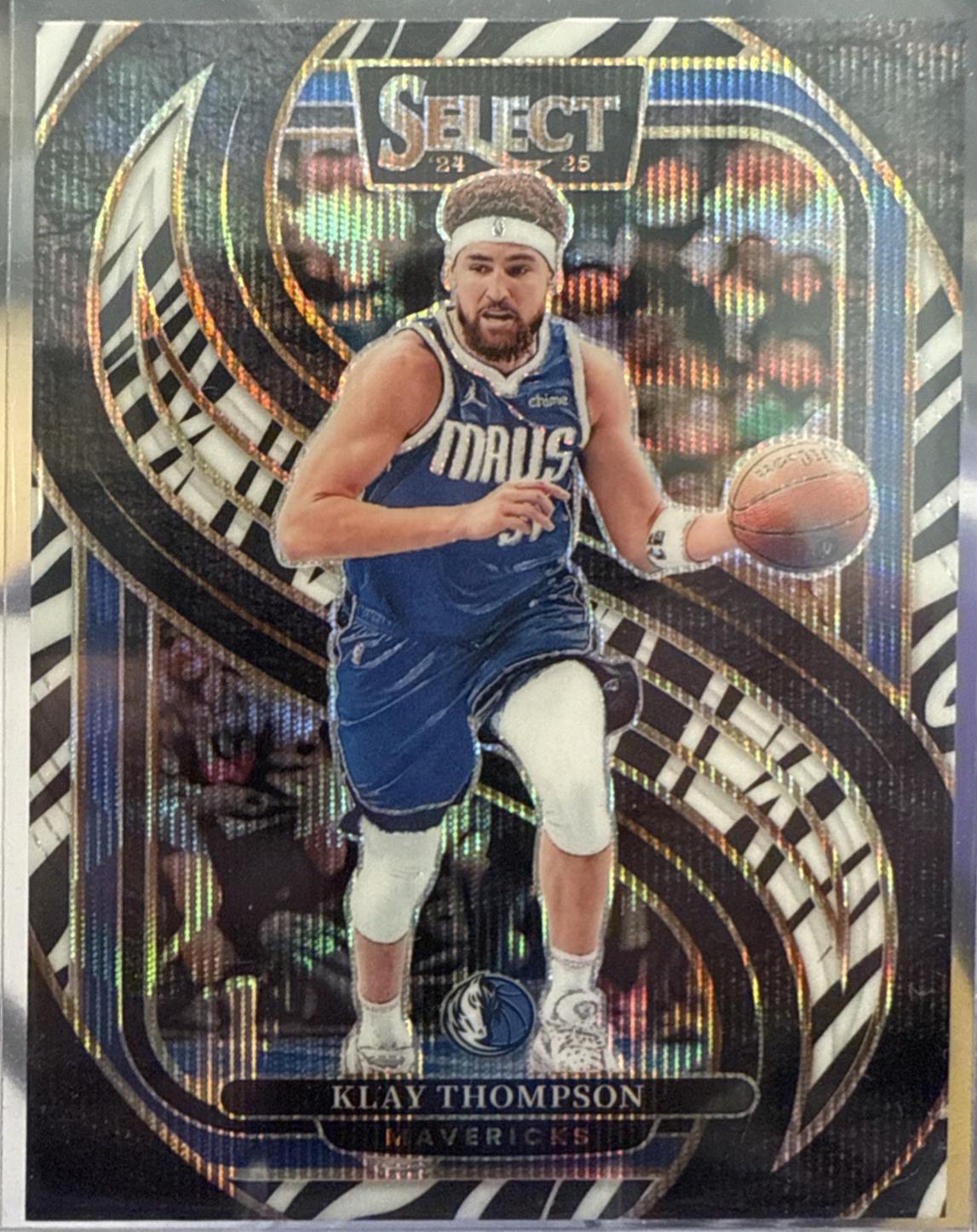 Klay Thompson [Zebra Prizm] #108