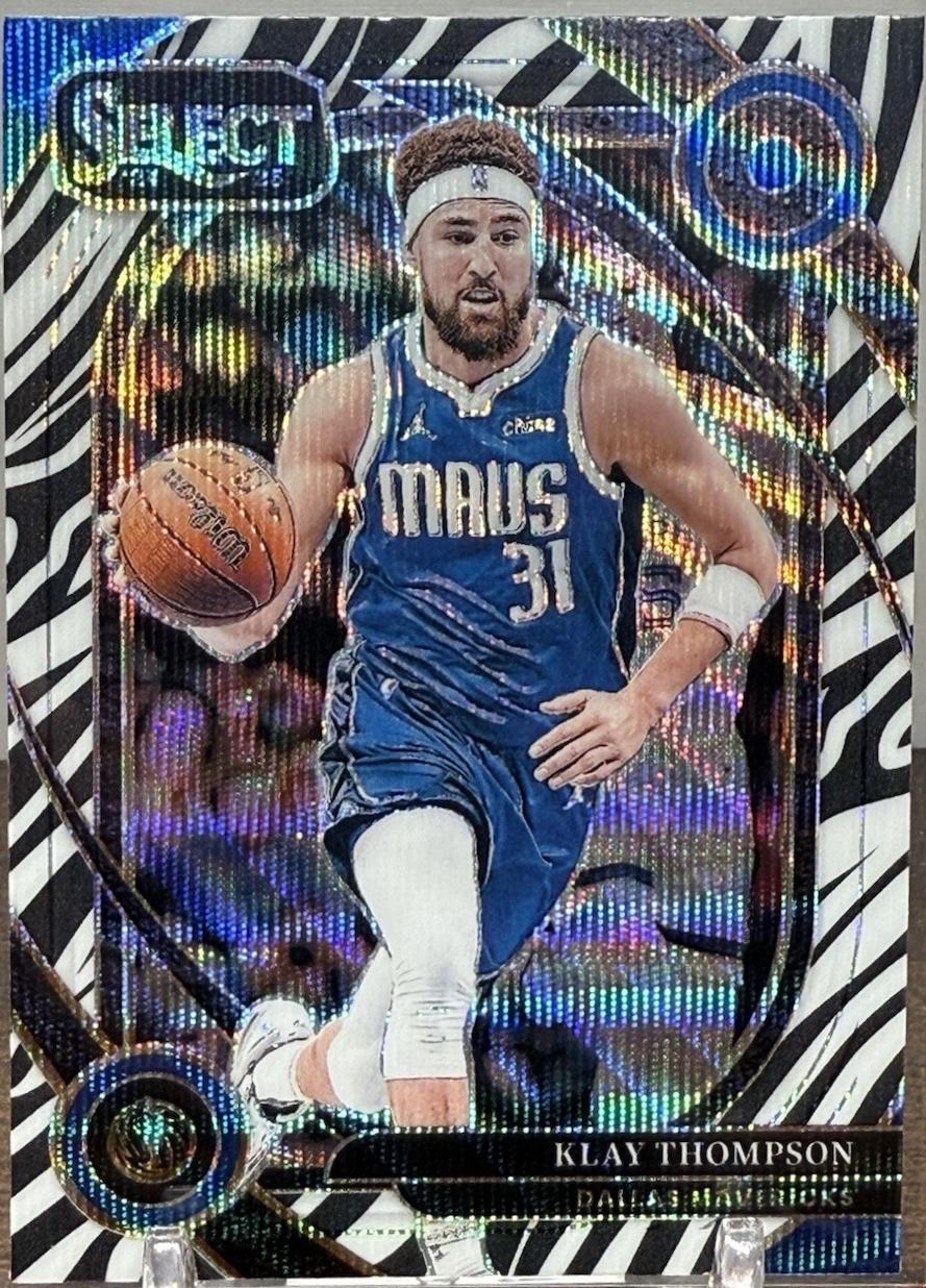 Klay Thompson [Zebra Prizm] #207
