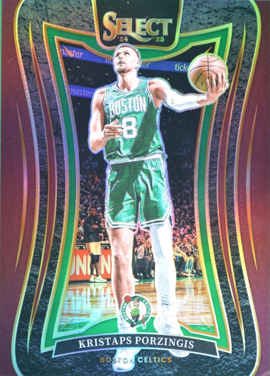 Kristaps Porzingis [Maroon Prizm] #357
