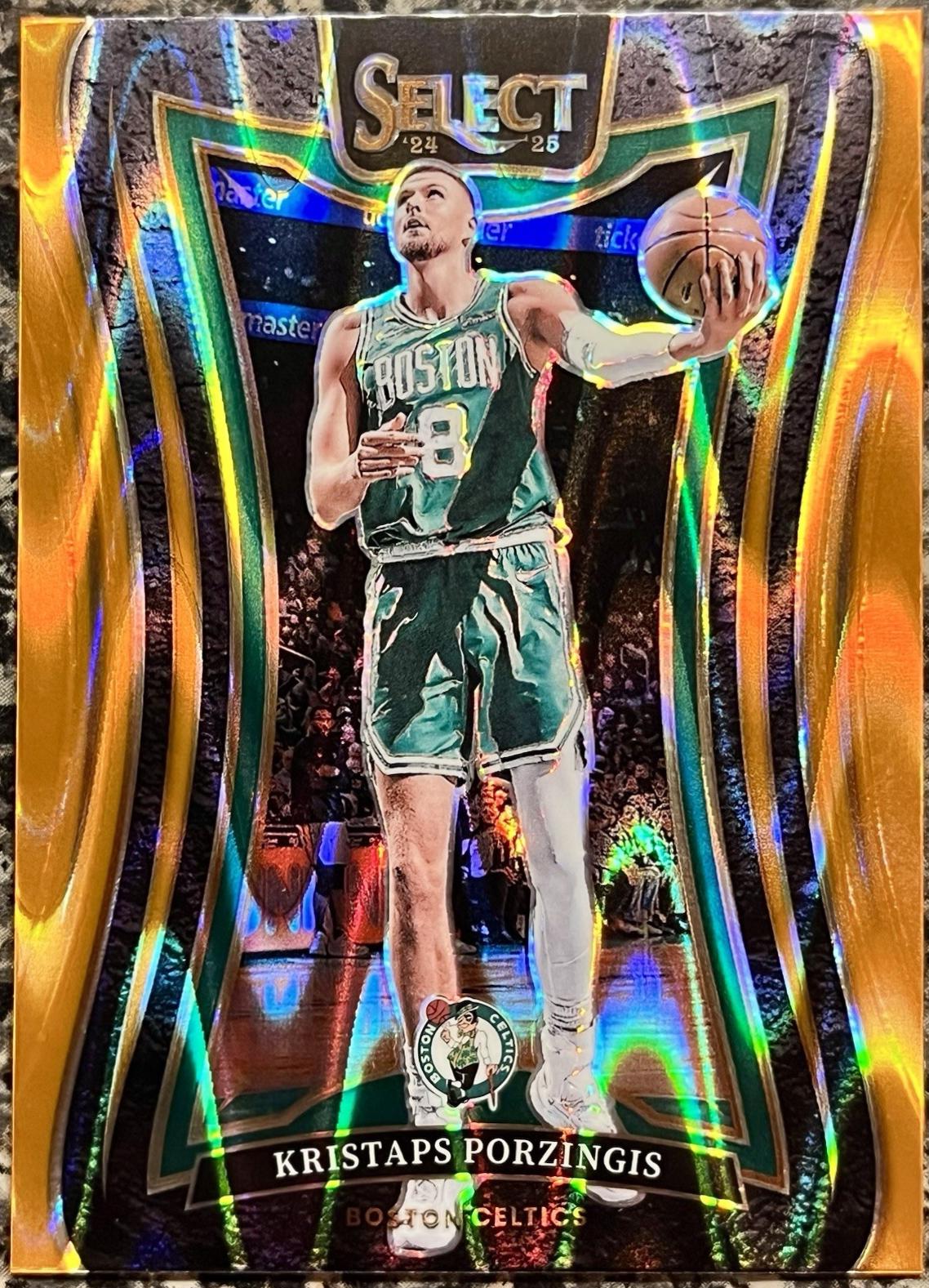 Kristaps Porzingis [Orange Tectonic Prizm] #357