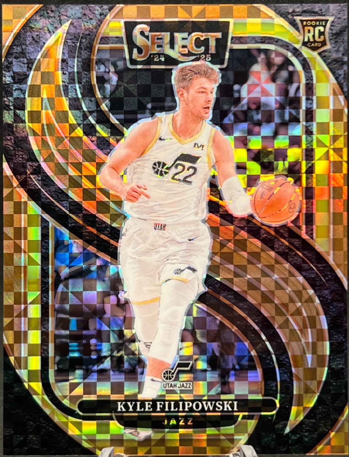 Kyle Filipowski [Bronze Checker Prizm] #170