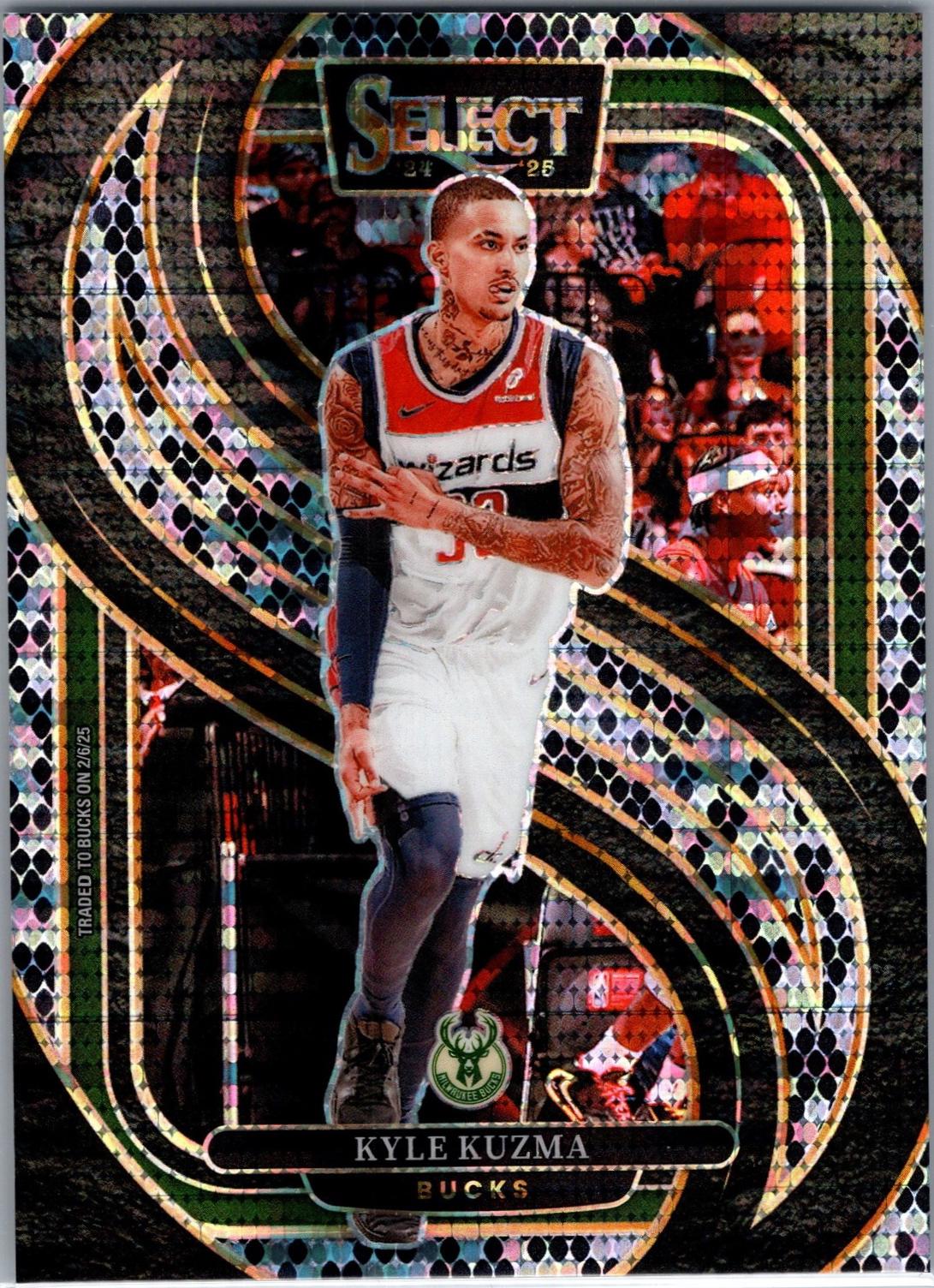 Kyle Kuzma [Black Snake Skin Pulsar Prizm] #106