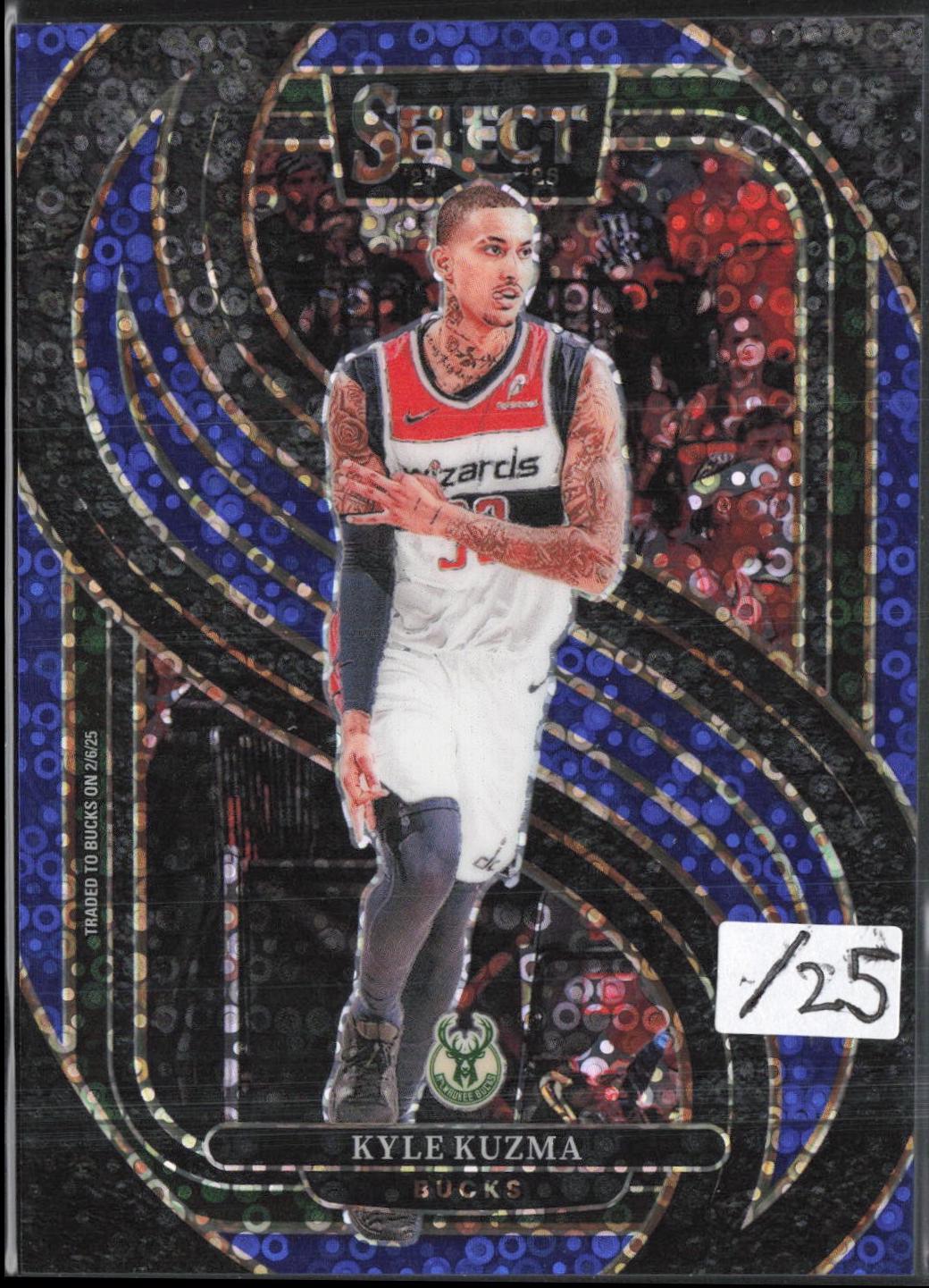 Kyle Kuzma [Blue Disco Prizm] #106