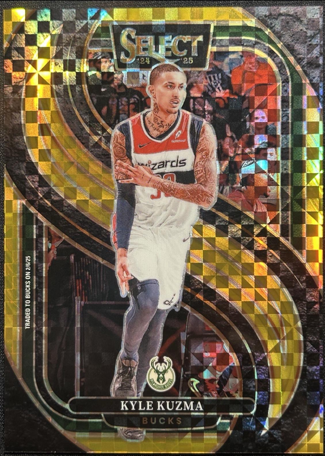 Kyle Kuzma [Gold Prizm] #106