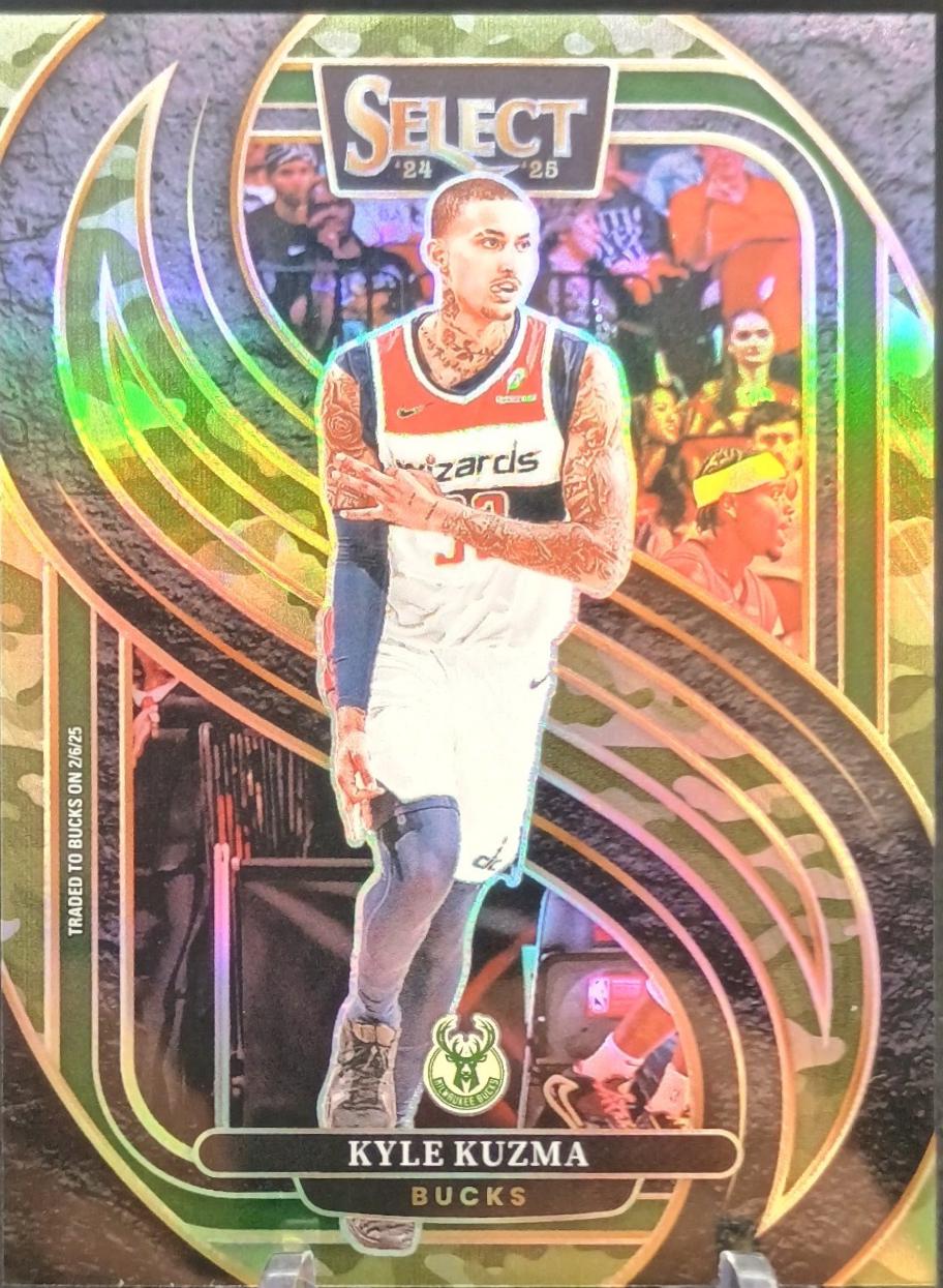 Kyle Kuzma [Green Camo Prizm] #106