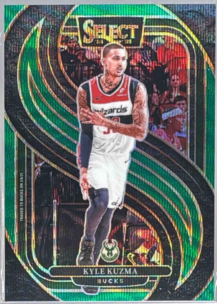 Kyle Kuzma [Green Wave Prizm] #106