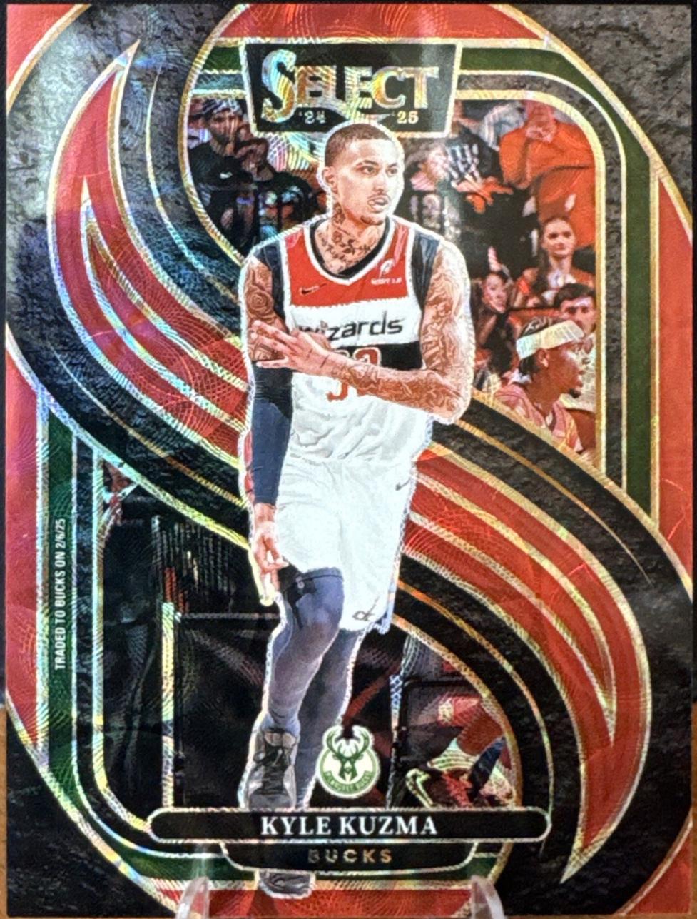 Kyle Kuzma [Red Scope Prizm] #106