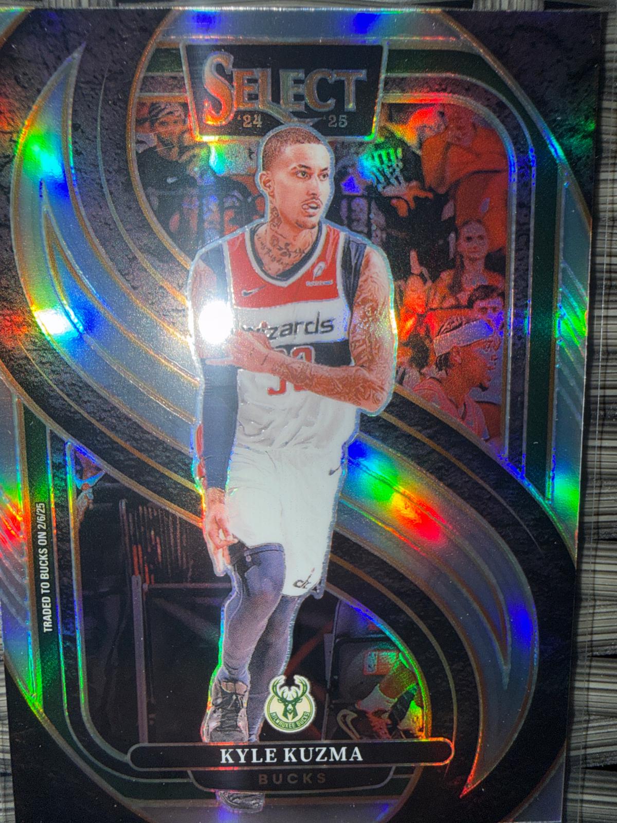 Kyle Kuzma [Silver Prizm] #106